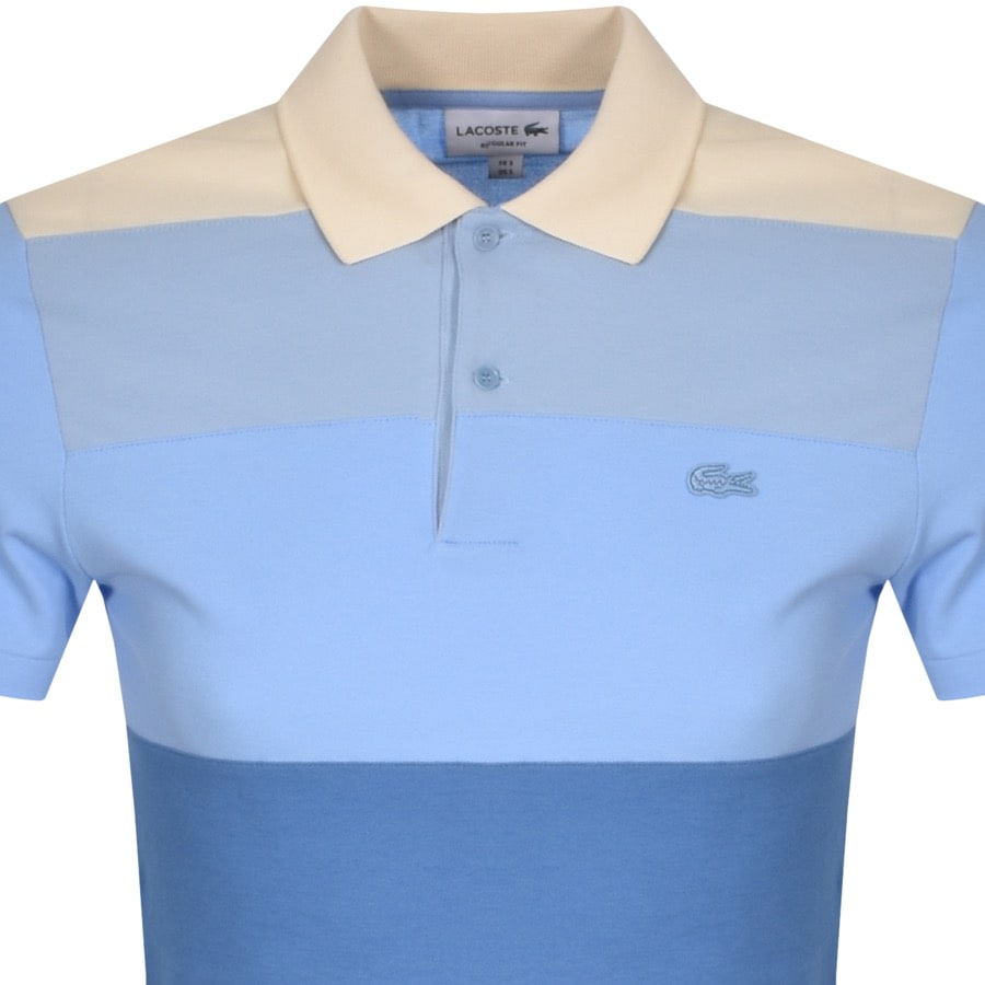 Alternative Image for ProductLacoste Sport Colour Block Polo T Shirt Blue2